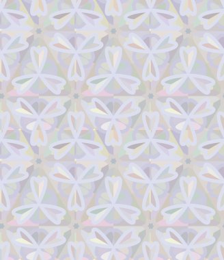 Geometrik şekilli kusursuz desen vektör çizimi