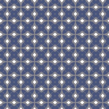 Geometrik şekilli kusursuz desen vektör çizimi