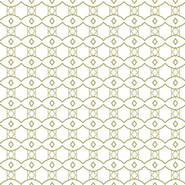 Geometrik şekilli kusursuz desen vektör çizimi