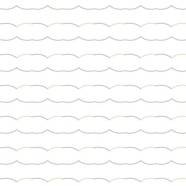 Geometrik şekilli kusursuz desen, vektör illüstrasyonu