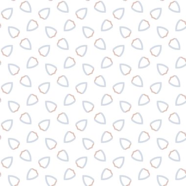 Geometrik şekilli kusursuz desen vektör çizimi