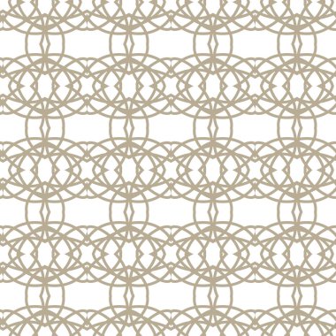 Geometrik şekilli kusursuz desen, vektör illüstrasyonu