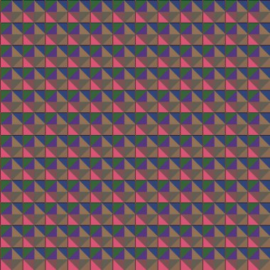 Geometrik şekilli kusursuz desen vektör çizimi