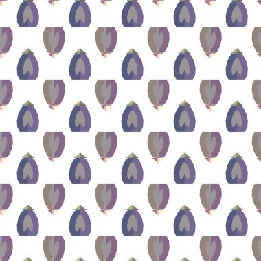 Geometrik şekilli kusursuz desen vektör çizimi