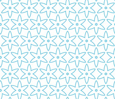 Geometrik şekilli kusursuz desen vektör çizimi