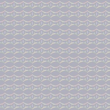 Geometrik şekilli kusursuz desen, vektör illüstrasyonu