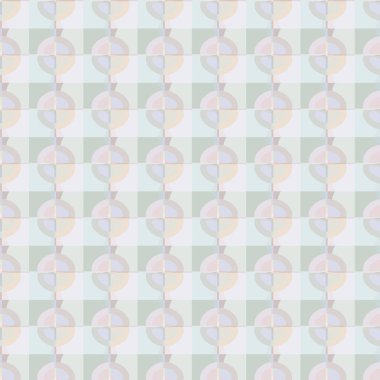 Geometrik şekilli kusursuz desen, vektör illüstrasyonu