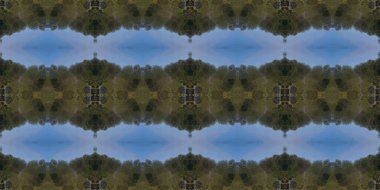 Geometrik şekilli kusursuz desen, vektör illüstrasyonu