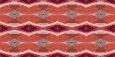 Geometrik şekilli kusursuz desen, vektör illüstrasyonu