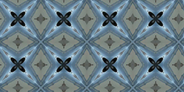 Bezešvé Geometrické Ornamentální Vzor Abstraktní Pozadí — Stock fotografie