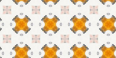 Geometrik şekilli kusursuz desen, vektör illüstrasyonu