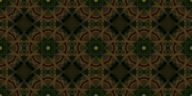 Geometrik şekilli kusursuz desen, vektör illüstrasyonu