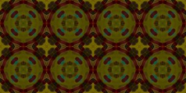 Geometrik şekilli kusursuz desen, vektör illüstrasyonu