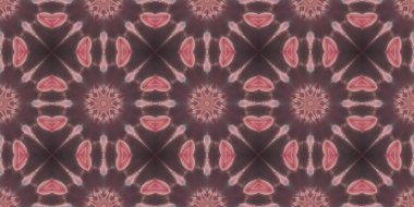 Geometrik şekilli kusursuz desen, vektör illüstrasyonu