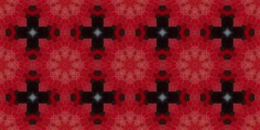 Geometrik şekilli kusursuz desen, vektör illüstrasyonu