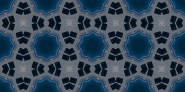 Geometrik şekilli kusursuz desen, vektör illüstrasyonu