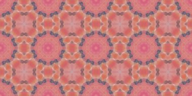 Geometrik şekilli kusursuz desen, vektör illüstrasyonu