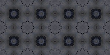 Geometrik şekilli kusursuz desen, vektör illüstrasyonu