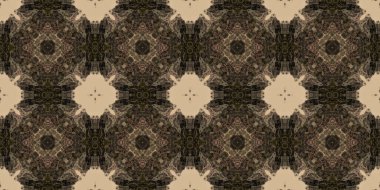 Geometrik şekilli kusursuz desen, vektör illüstrasyonu