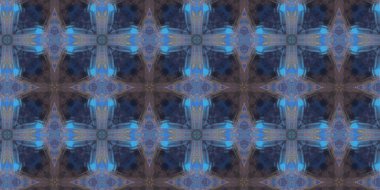 Geometrik şekilli kusursuz desen, vektör illüstrasyonu