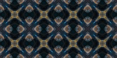 Geometrik şekilli kusursuz desen, vektör illüstrasyonu