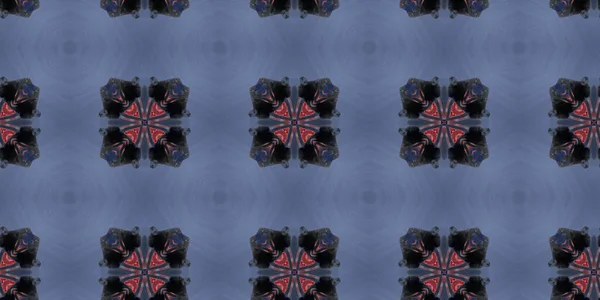 Naadloos Patroon Met Geometrische Vormen Vectorillustratie — Stockfoto