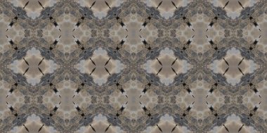 Geometrik şekilli kusursuz desen, vektör illüstrasyonu