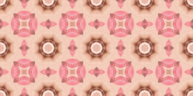 Geometrik şekilli kusursuz desen, vektör illüstrasyonu