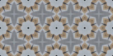 Geometrik şekilli kusursuz desen, vektör illüstrasyonu