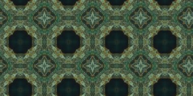 Geometrik şekilli kusursuz desen, vektör illüstrasyonu