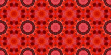 Geometrik şekilli kusursuz desen, vektör illüstrasyonu