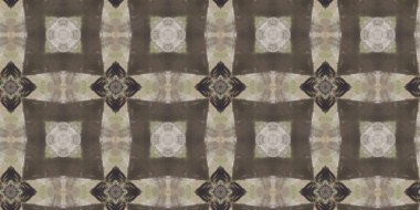 Geometrik şekilli kusursuz desen, vektör illüstrasyonu