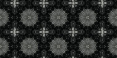 Geometrik şekilli kusursuz desen, vektör illüstrasyonu