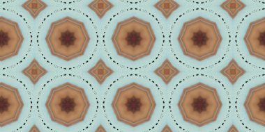 Geometrik şekilli kusursuz desen, vektör illüstrasyonu