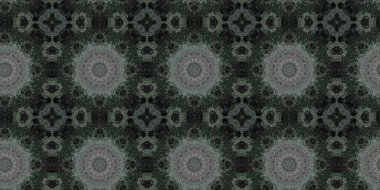 Geometrik şekilli kusursuz desen, vektör illüstrasyonu