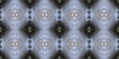 Geometrik şekilli kusursuz desen, vektör illüstrasyonu