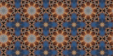 Geometrik şekilli kusursuz desen, vektör illüstrasyonu