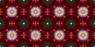 Geometrik şekilli kusursuz desen, vektör illüstrasyonu