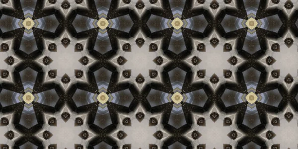 Sømløse Geometriske Ornamentale Mønster Abstrakt Baggrund - Stock-foto