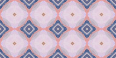 Geometrik şekilli kusursuz desen, vektör illüstrasyonu