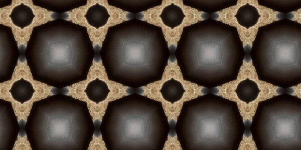Naadloos Geometrisch Ornamentspatroon Abstracte Achtergrond Illustratie — Stockfoto