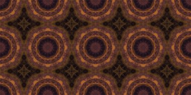 Geometrik şekilli kusursuz desen, vektör illüstrasyonu