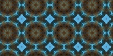 Geometrik şekilli kusursuz desen, vektör illüstrasyonu