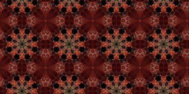 Geometrik şekilli kusursuz desen, vektör illüstrasyonu