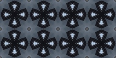 Geometrik şekilli kusursuz desen, vektör illüstrasyonu