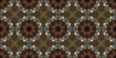 Geometrik şekilli kusursuz desen, vektör illüstrasyonu