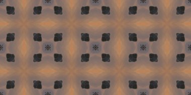 Geometrik şekilli kusursuz desen, vektör illüstrasyonu