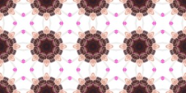 Geometrik şekilli kusursuz desen, vektör illüstrasyonu