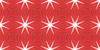 Geometrik şekilli kusursuz desen, vektör illüstrasyonu