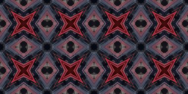 Geometrik şekilli kusursuz desen, vektör illüstrasyonu